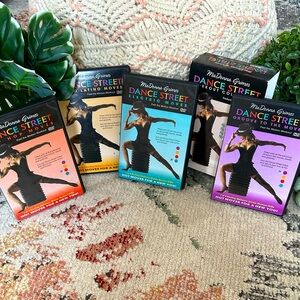 Y2K Madonna Grimes Dance Street Workout Collection DVD Set of 4 Fitness Dance